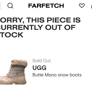 Uggs Butte logo Winter Boots
